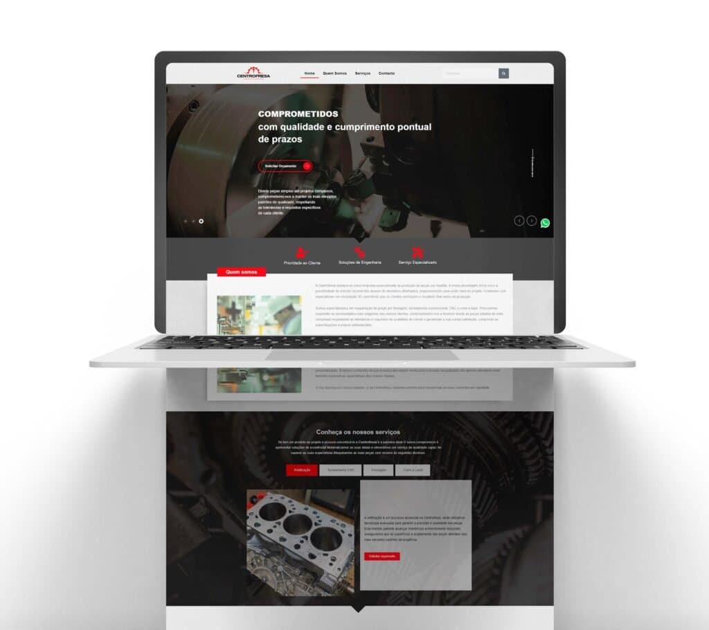 Site criado pela Fatorele — Centrofresa